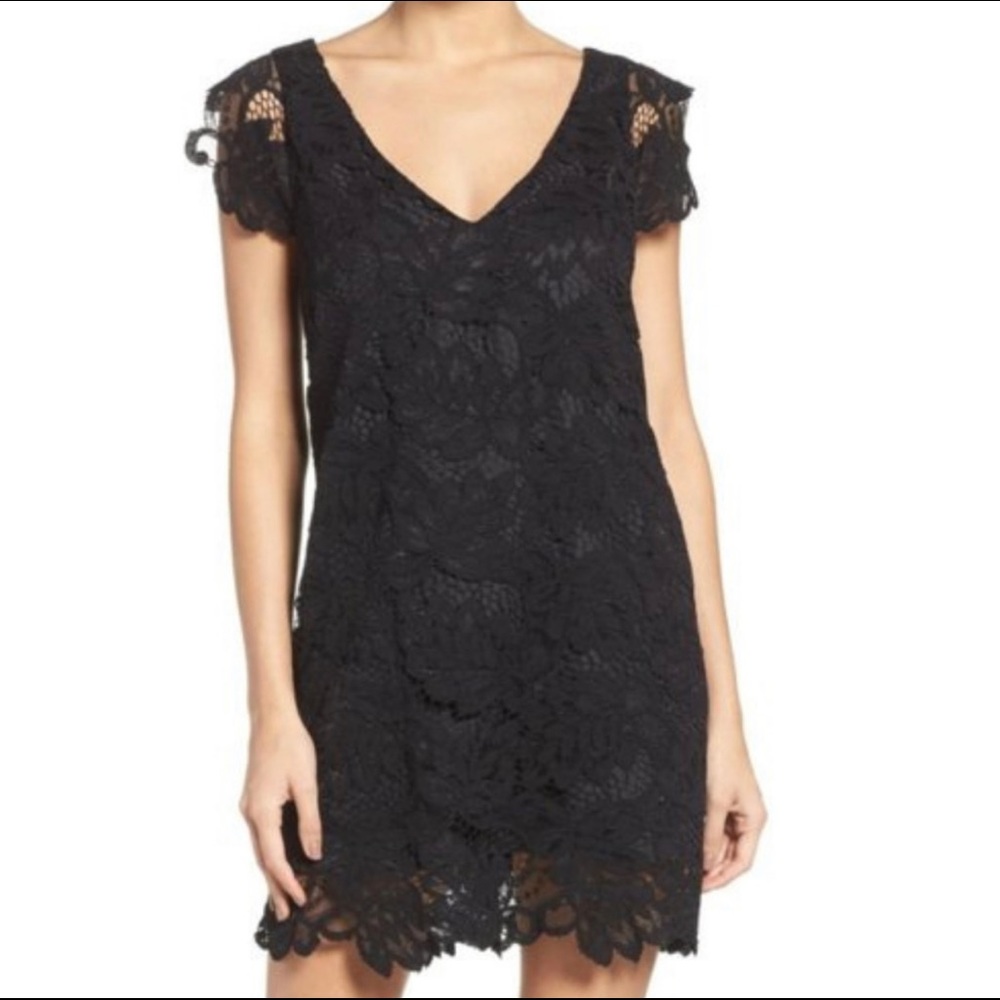 BB Dakota Jaqueline Lace Cocktail Dress